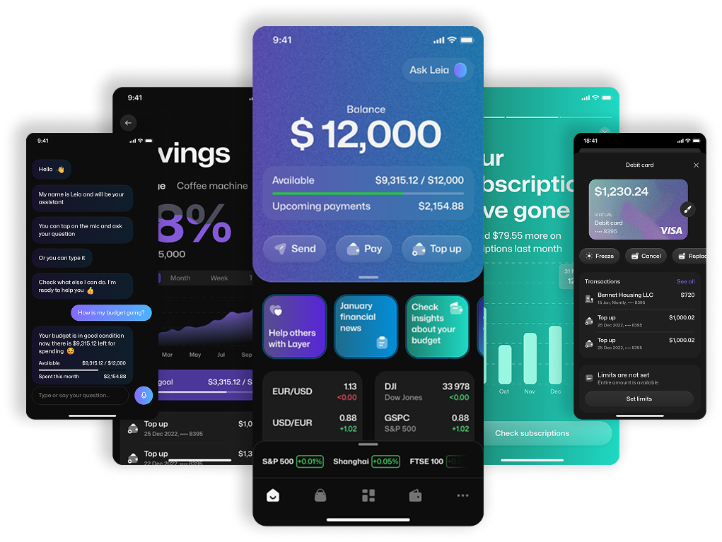 Layer project preview